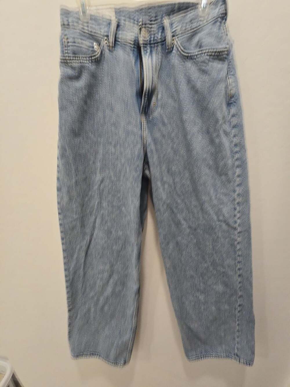 H&M Baggy Baggy Jeans Size 28/32 Light Blue Denim